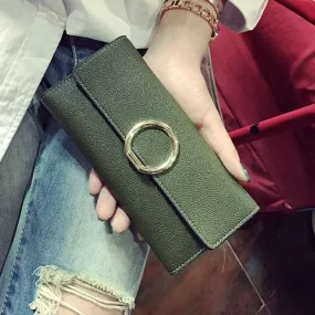 New large capacity ring wallet.