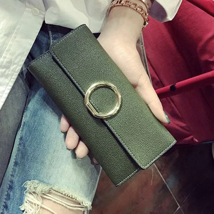 New large capacity ring wallet.