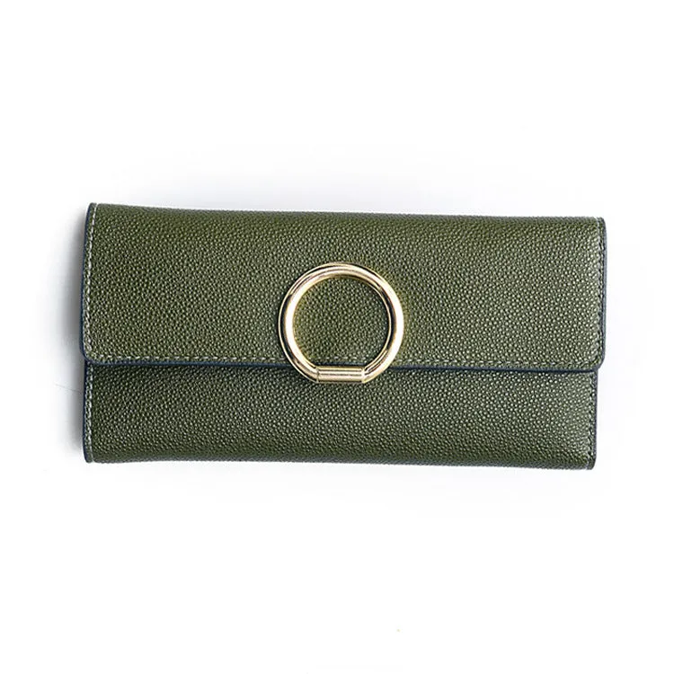 New large capacity ring wallet.