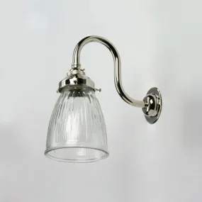 Old School Electric Prismatic snowdrop bathroom wall light