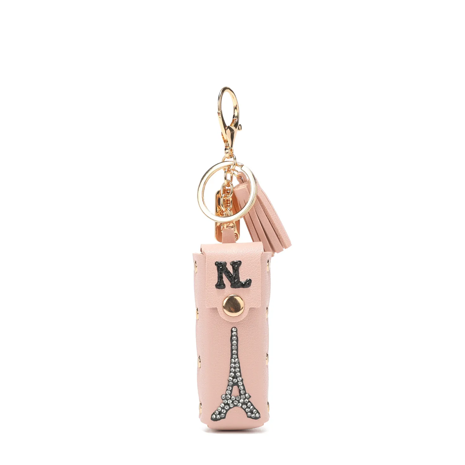 PARIS LIPSTICK HOLDER KEYCHAIN