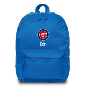 Personalized Chicago Cubs Backpack