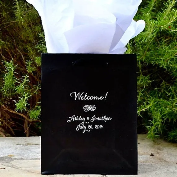 Personalized Welcome Bags for Weddings