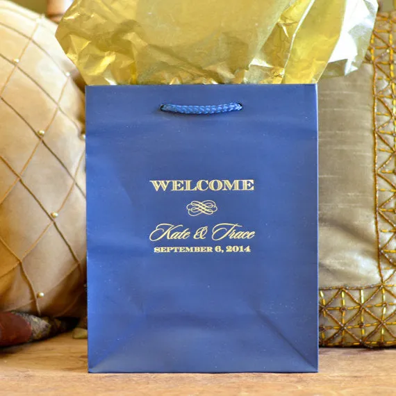 Personalized Welcome Bags for Weddings