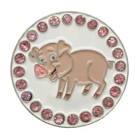 Pig Golf Ball Marker Only