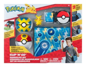 Pokemon Clip N Go Bandolier Set Pikachu