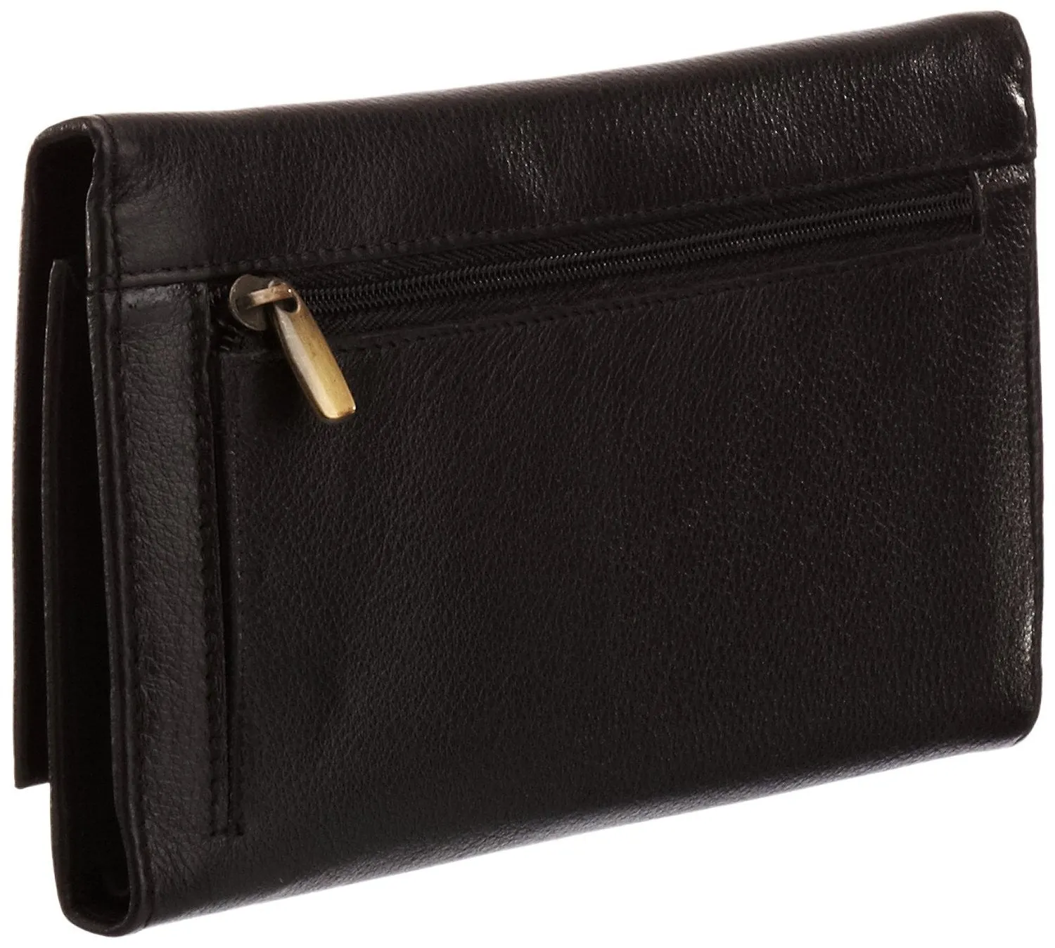 Pratico - women leather 27 card organizer #LW03 Black