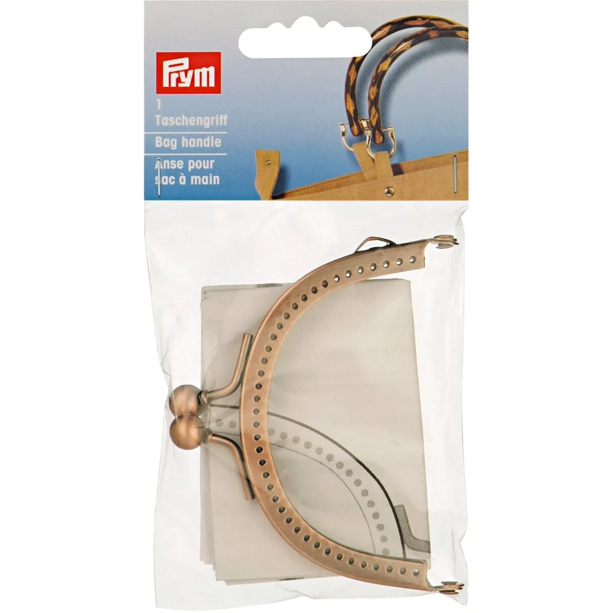 Prym Brushed Copper Bag Fastening, Olivia