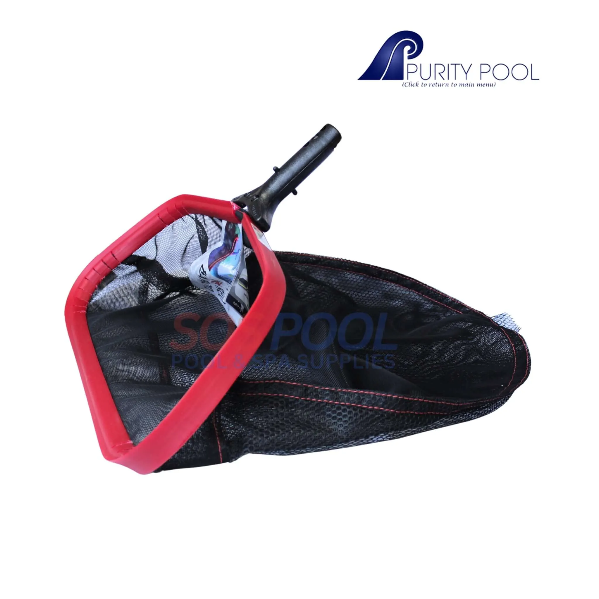 Purity Pool Red Baron Professional Leaf Rake | 20" | RBRB