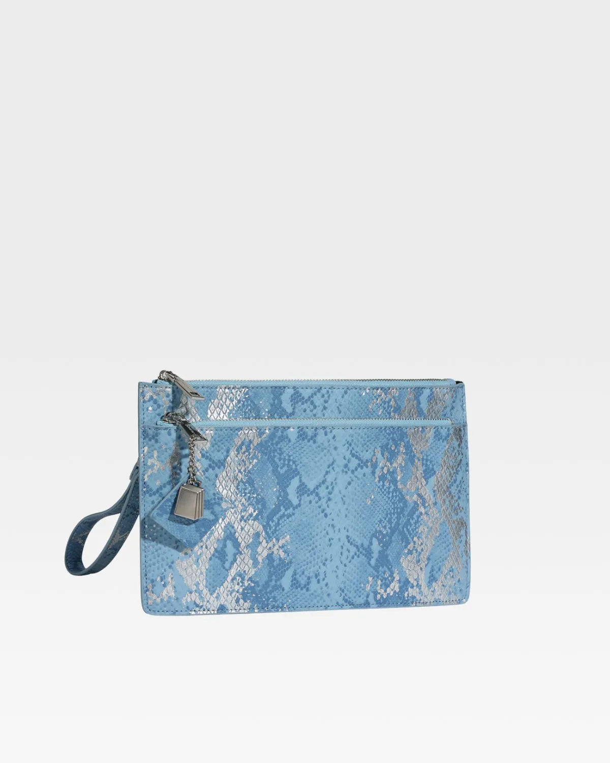 PY Clutch Handbag in Blue