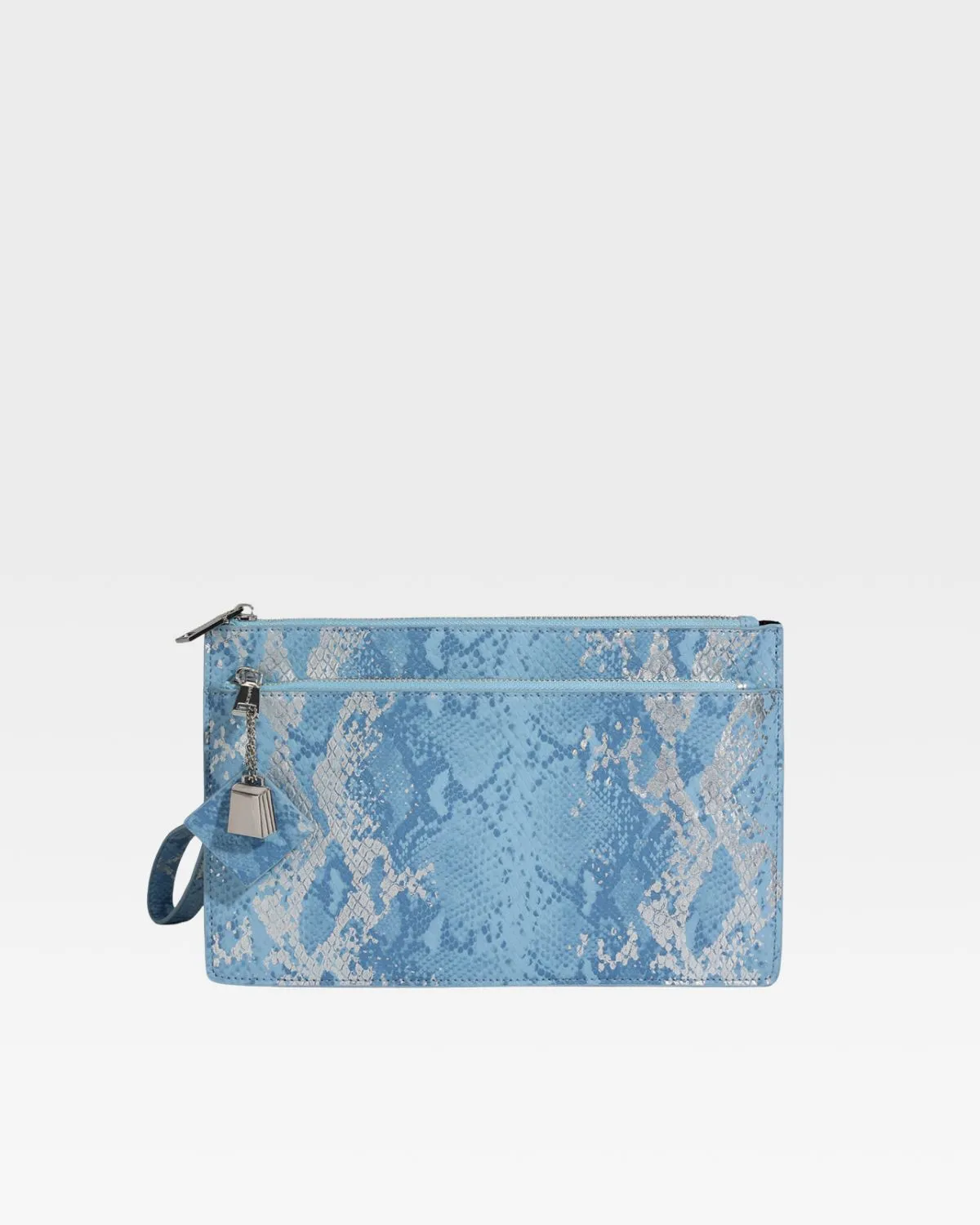 PY Clutch Handbag in Blue