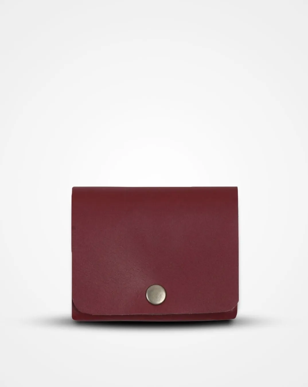 RED WINE NATIVE BATUA - SLIM LEATHER WALLET