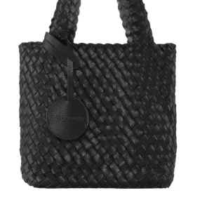 Reversible Tote Bag Black Gun Metal