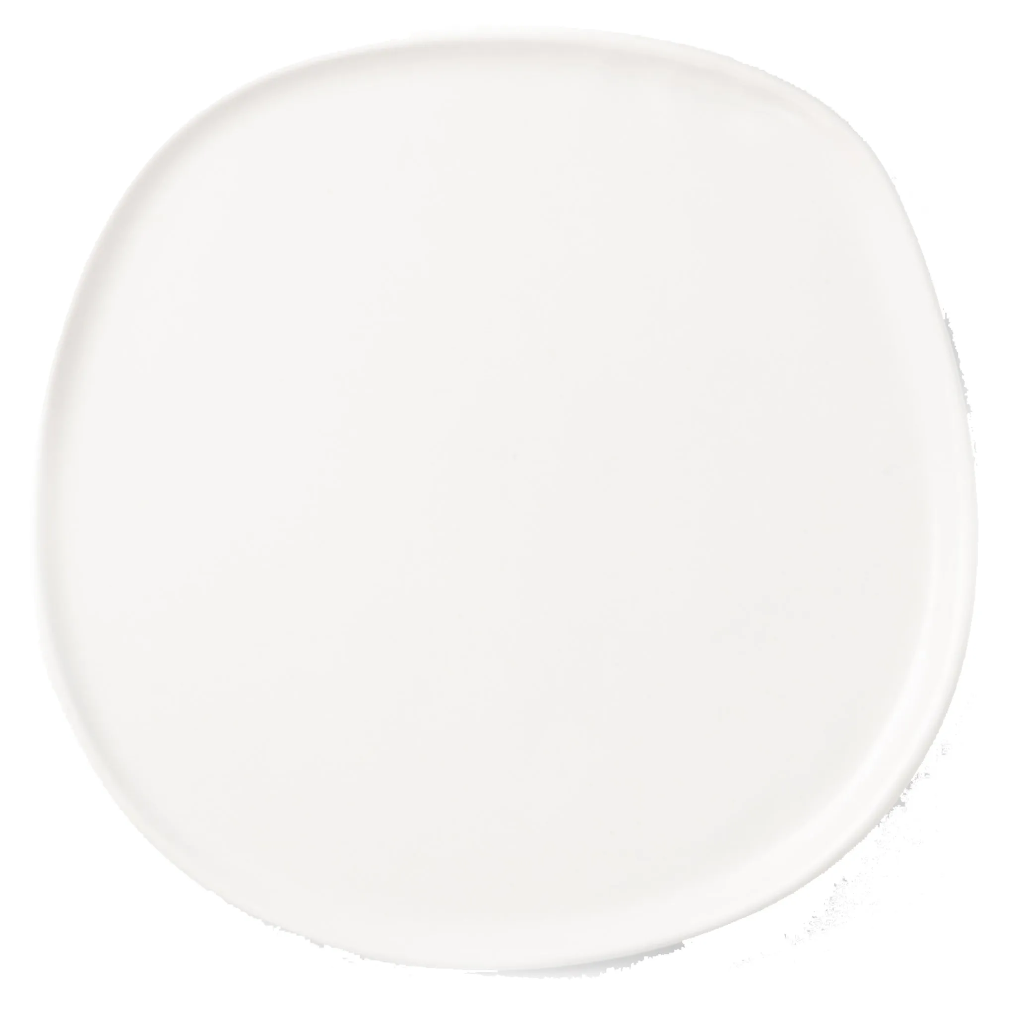 Ripple Dinner Plate (11") - Matte White