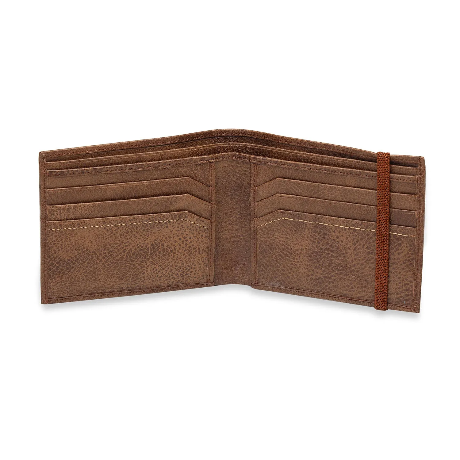 RL Iris Elastic Mens Leather Wallet