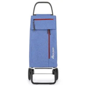 Rolser Trolley Wallaby Tweed 2 Wheel - Blue