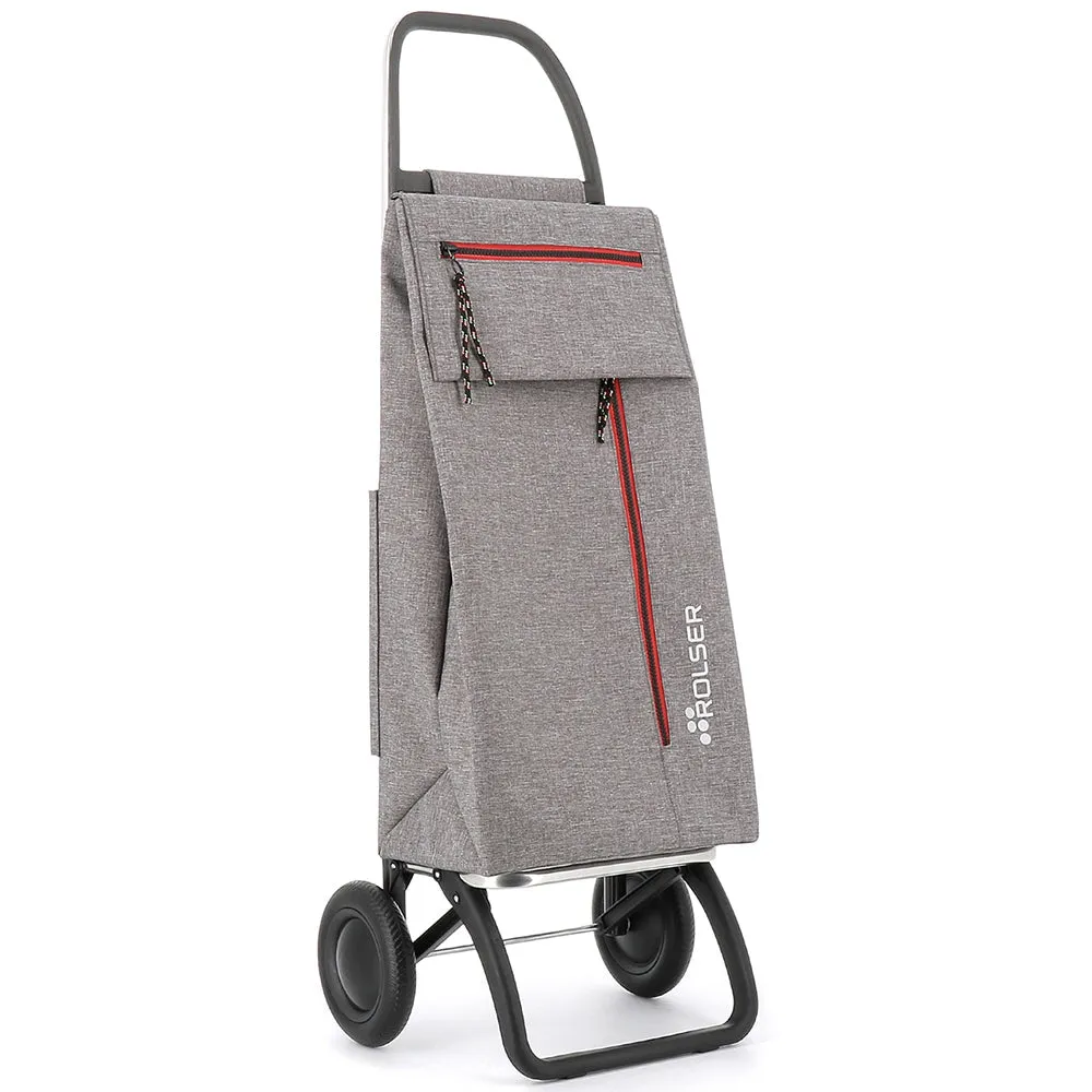 Rolser Trolley Wallaby Tweed 2 Wheel - Grey