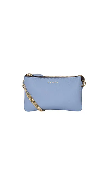 Saben Lily Crossbody in Hydrangea & Gold Chain