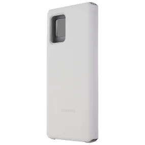 Samsung Smart S View Wallet Cover for Samsung Galaxy A42 5G - White