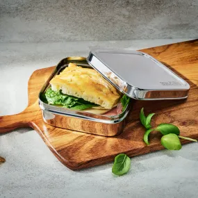 Sandwich Square Stainless Steel Container