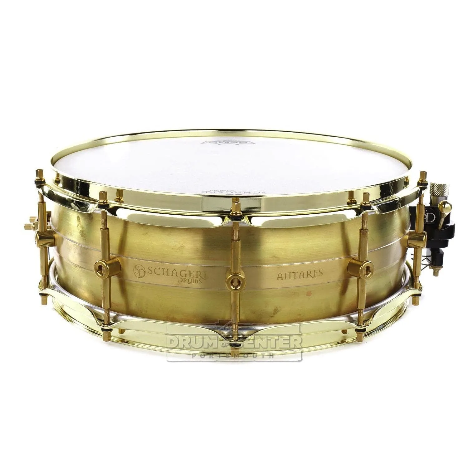 Schagerl Antares Snare Drum 14x5 Brass Raw