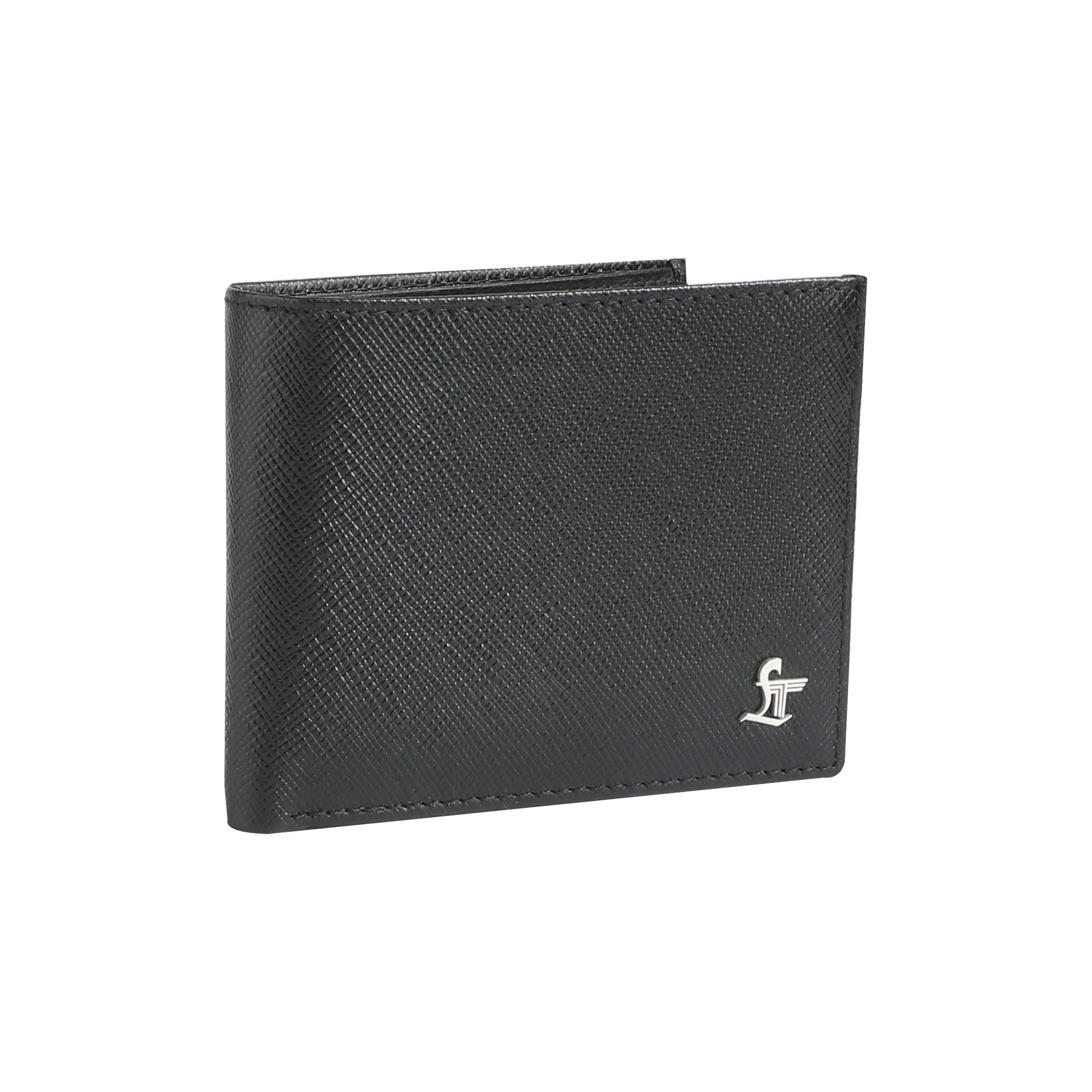 Set of III Gift Set - Men's Wallet, Card Case, Key Pouch | Premium Leather Accessories | Color- Black