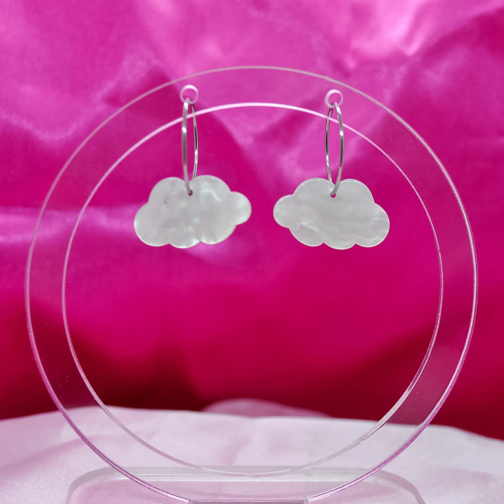 Shell Cloud Earrings