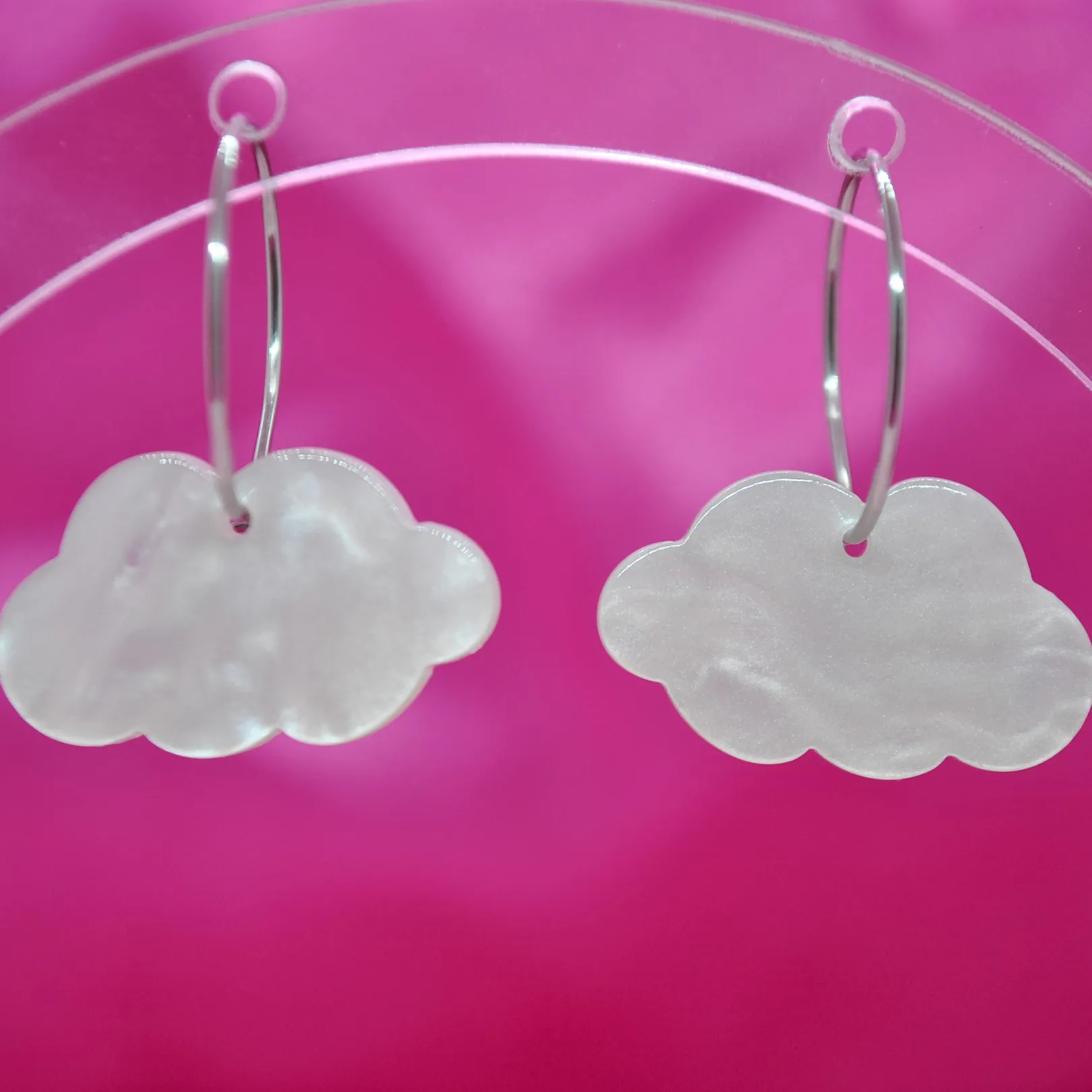 Shell Cloud Earrings