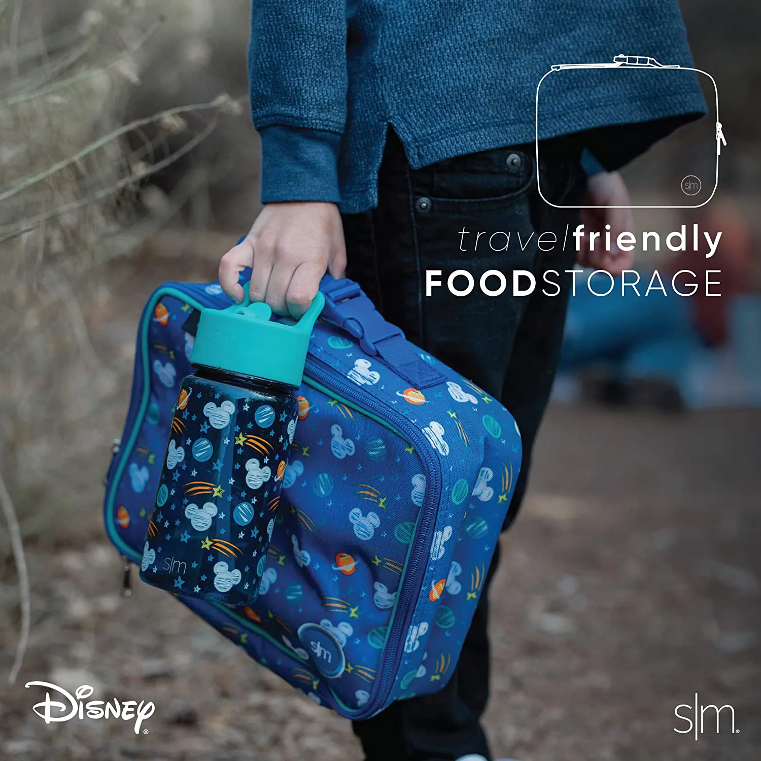 Simple Modern Kids Lunch Box-Insulated Reusable Meal Container Bag for Girls, Boys, Women, Men, Small Hadley, Under Construction