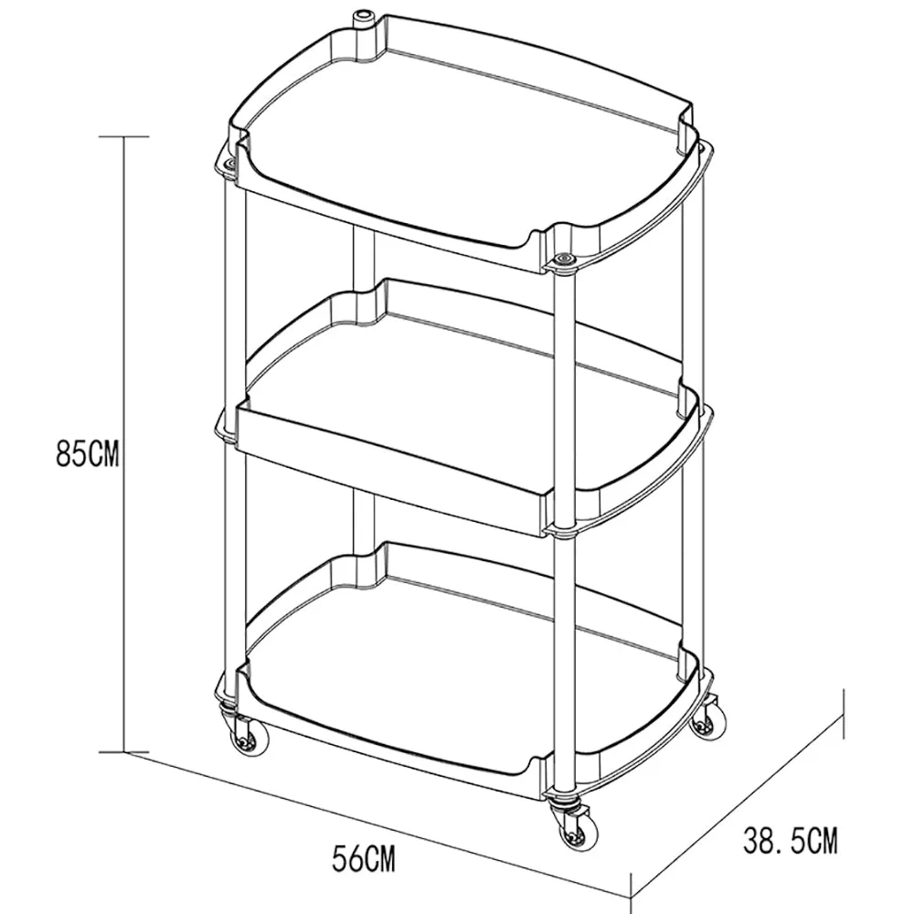 Spa Roller Cart