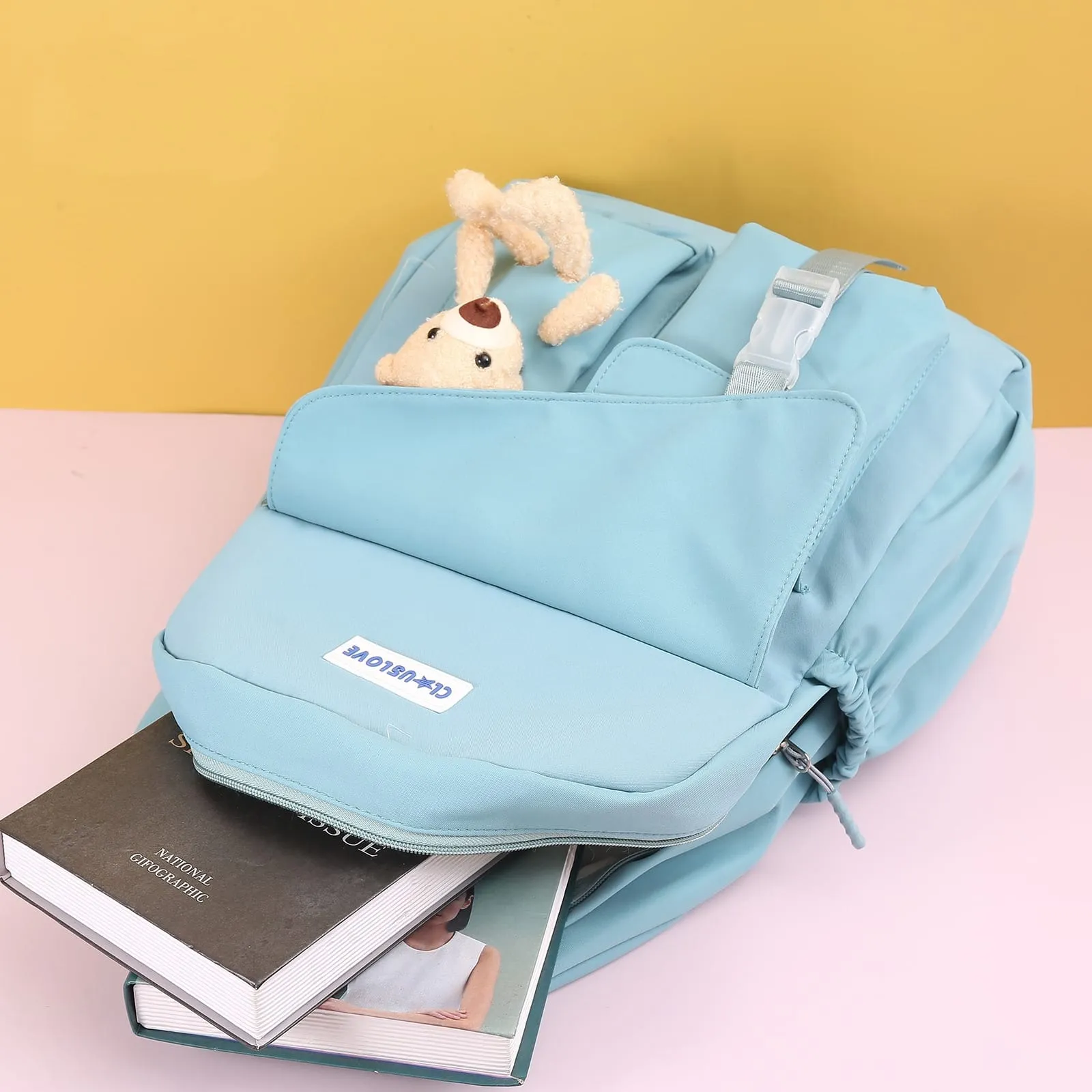 Stylish Teddy Backpack