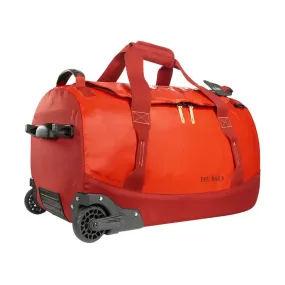 Tatonka Barrel Roller 60 Litre Wheeled Duffel Bag - Red/Orange