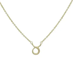 Taurus Gold Vermeil Necklace