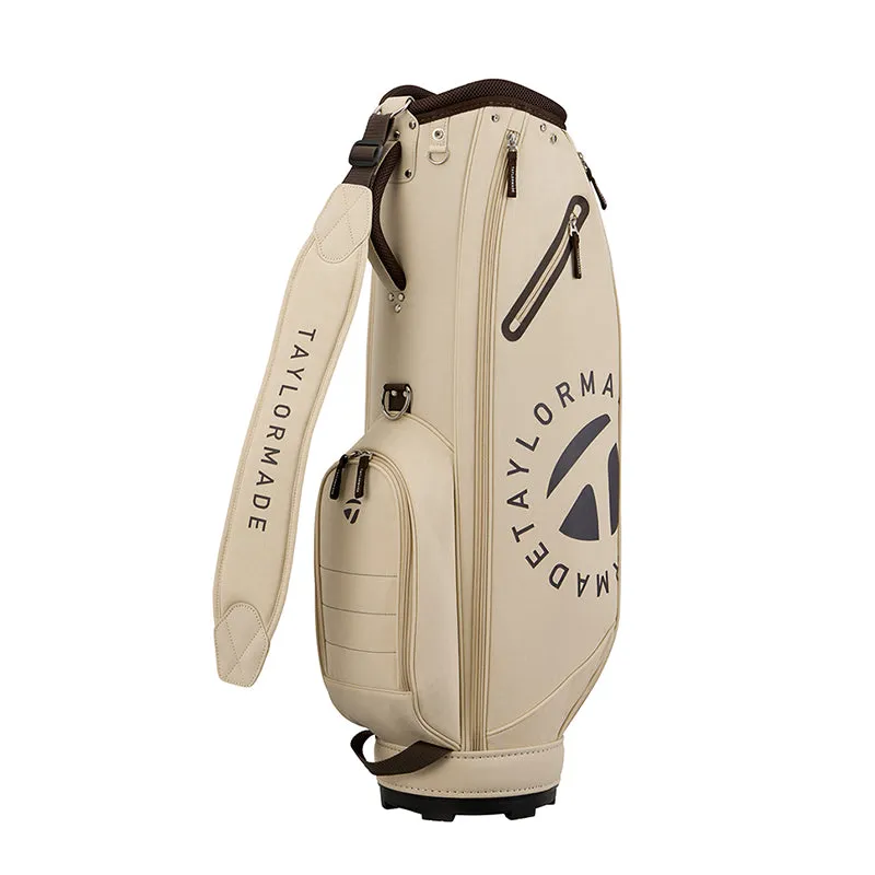 TAYLORMADE 8.5" Circle T Cart Bag (Beige)