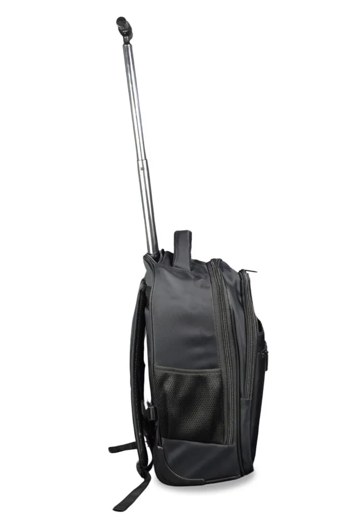 TBSN 2142 BREE - SANTHOME 2 Wheels Trolley Backpack - Black