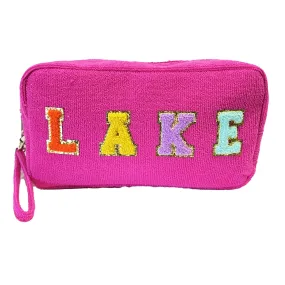 TC-1355 Terry Cloth Cosmetic Bag Lake