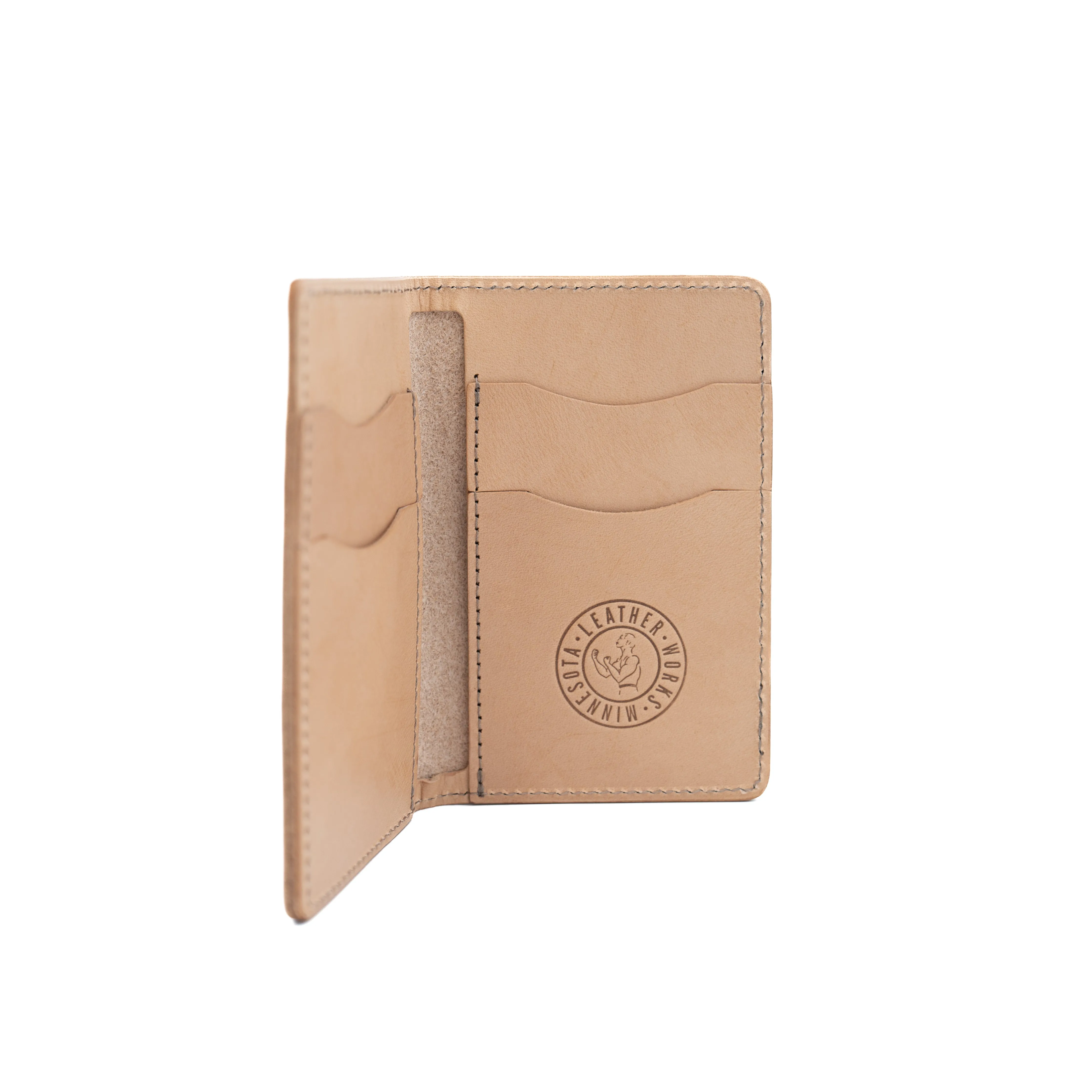 The Boxer Wallet - Natural