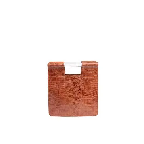 The Crossbody in Cognac Croc