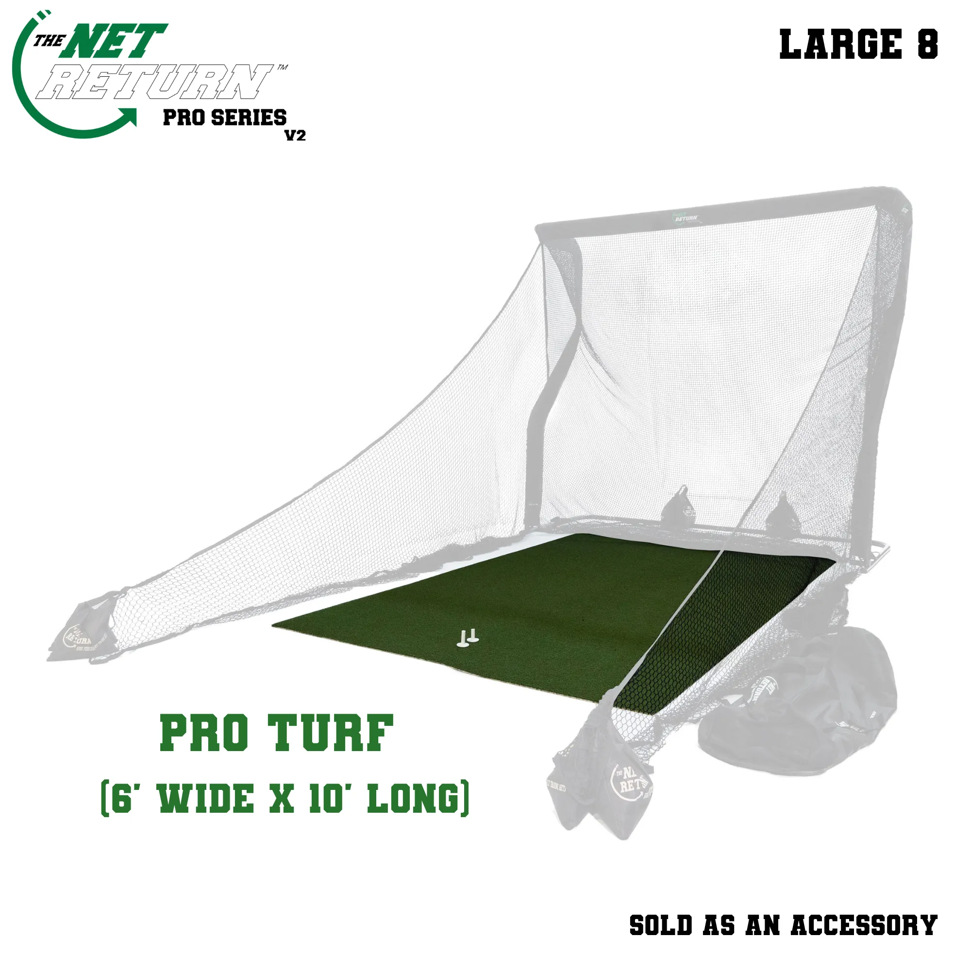 The Net Return Large 8 Pro Series - 8'w x 8'h