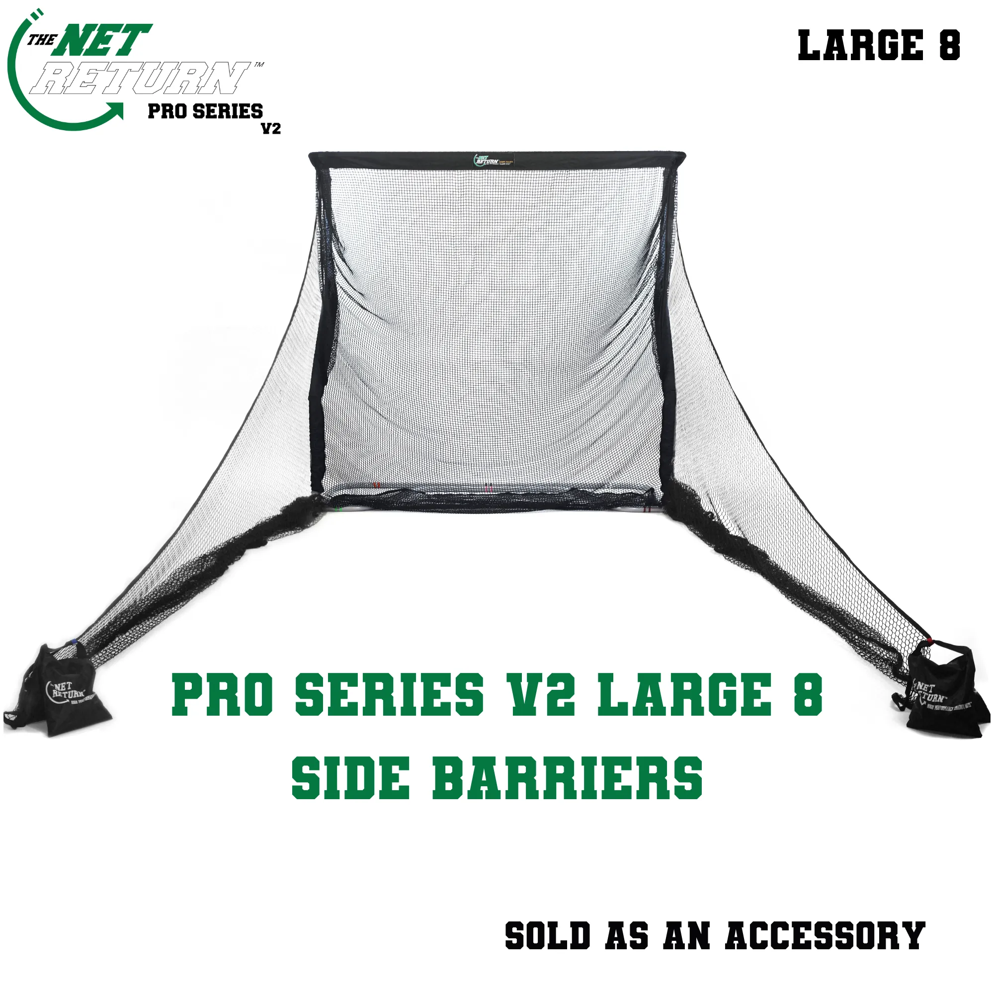 The Net Return Large 8 Pro Series - 8'w x 8'h