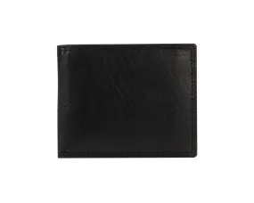 Traditional Wallet | Black Leather