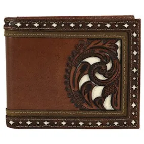 Trenditions JUSTIN BIFOLD WALLET BROWN W/TOOLING 2122768W1