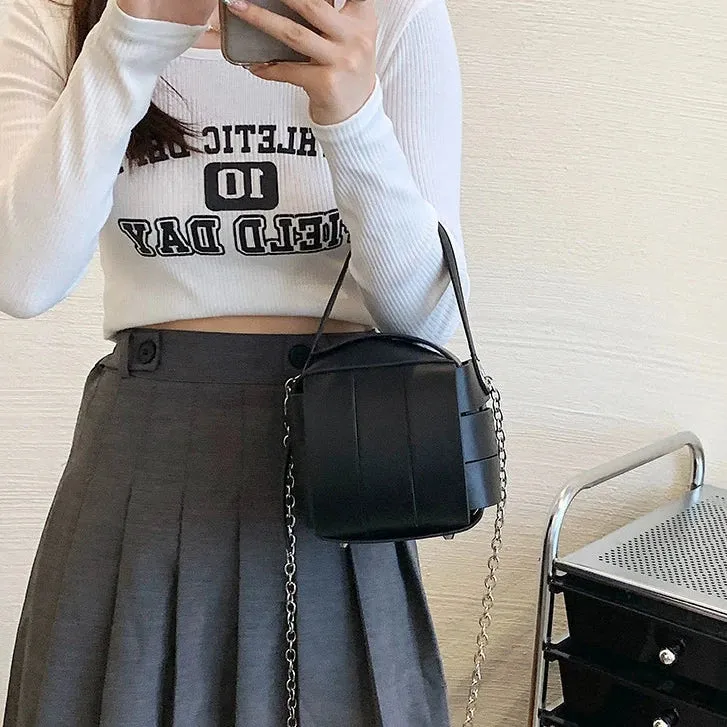 Trendy Niche Design Chain Crossbody Bag