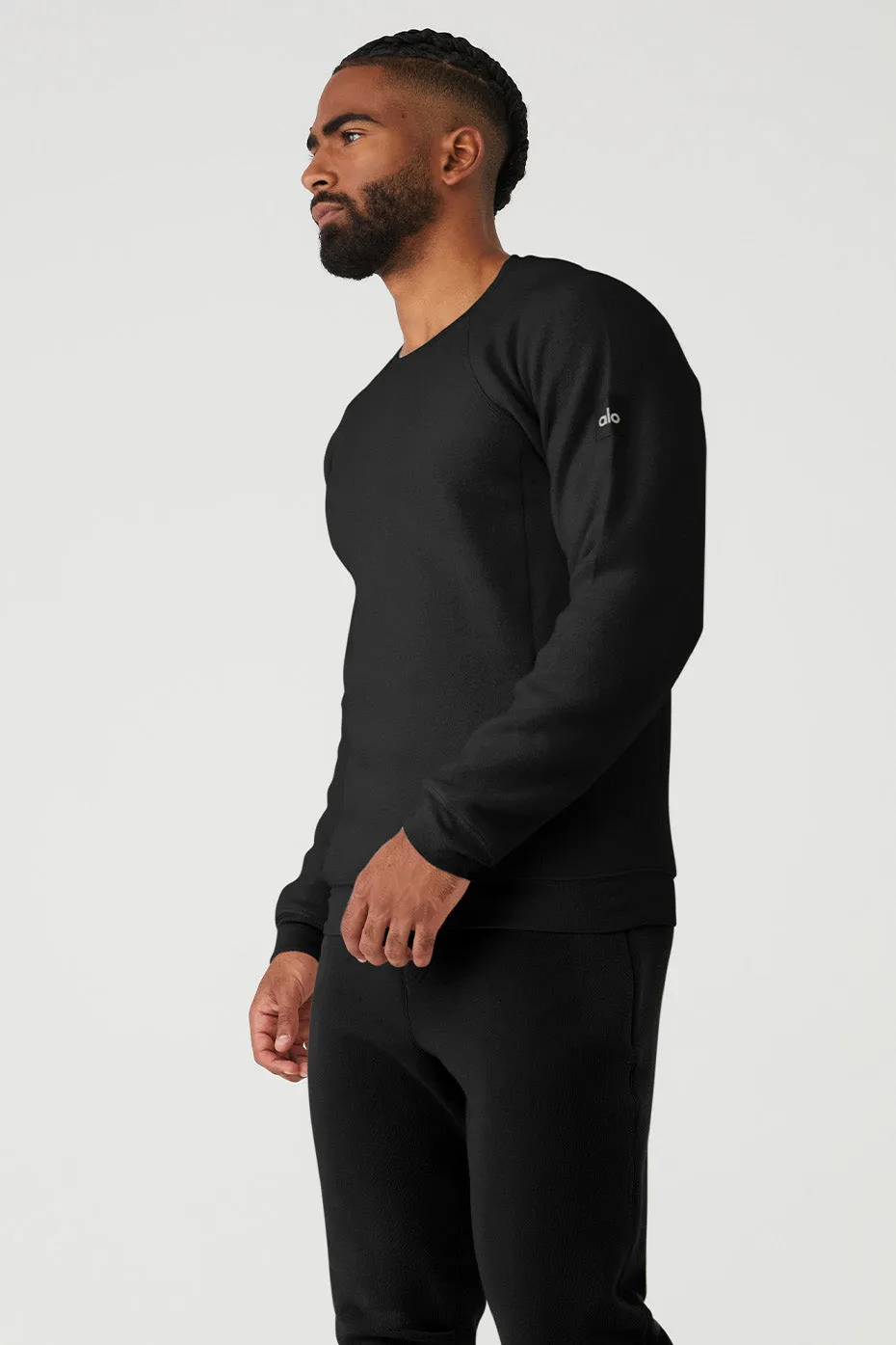 Triumph Crew Neck Sweatshirt - Black