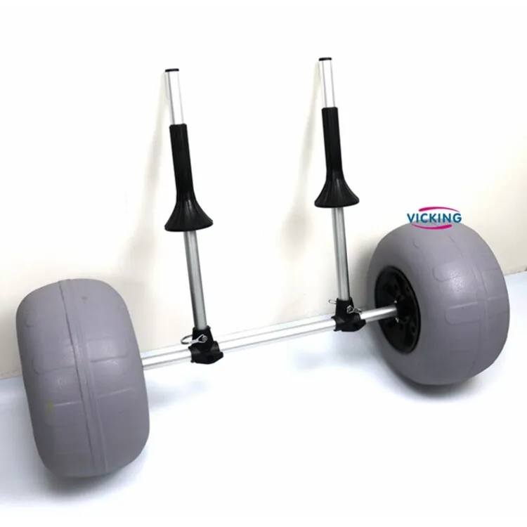 Vicking Kayak cart trolley with beach Balloon Wheels