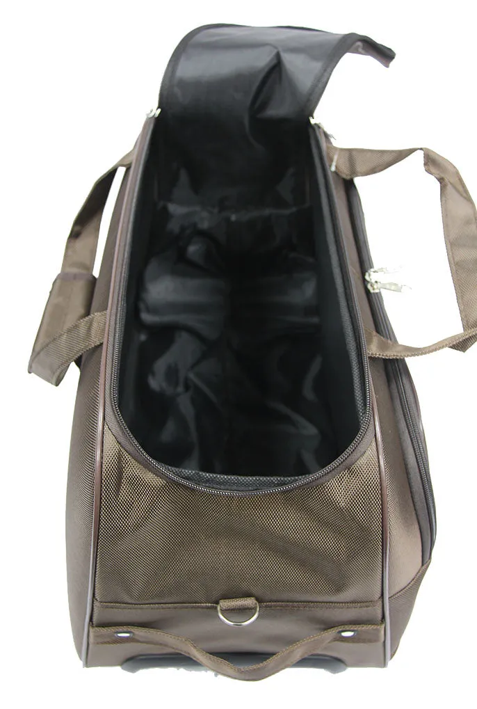 Voyaging Trolley Bag with Wheels Duffel Bag