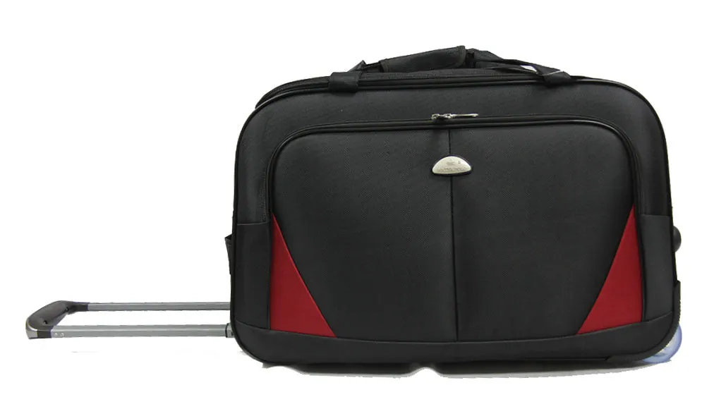 Voyaging Trolley Bag with Wheels Duffel Bag