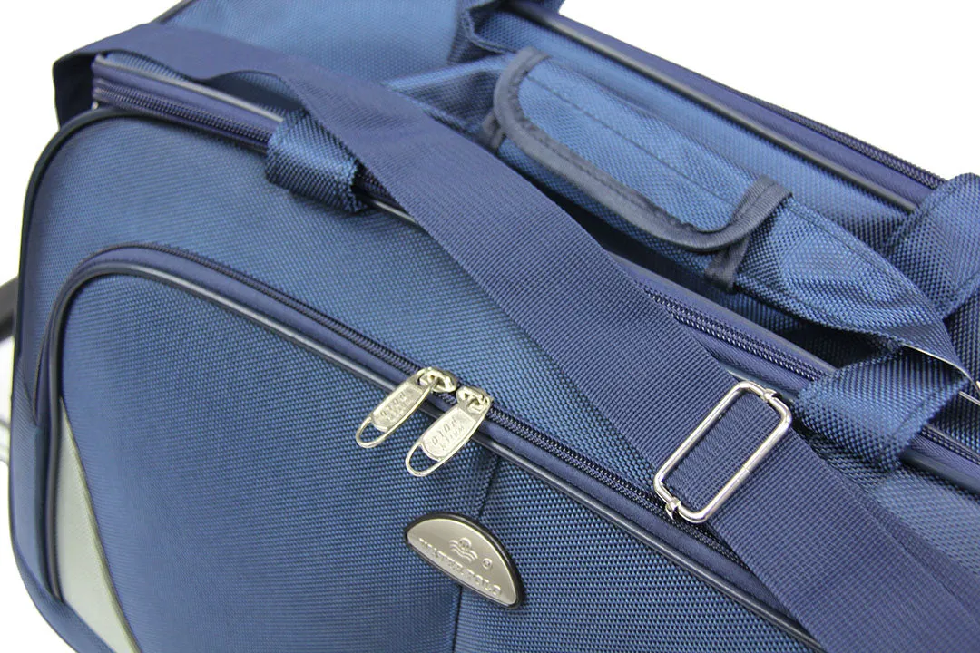 Voyaging Trolley Bag with Wheels Duffel Bag