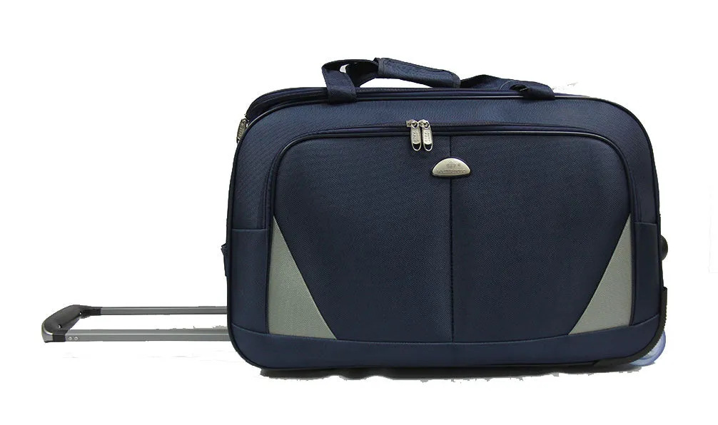 Voyaging Trolley Bag with Wheels Duffel Bag