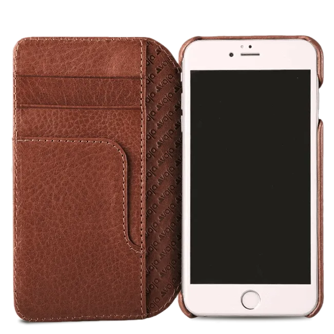 Wallet Agenda iPhone SE Leather Case